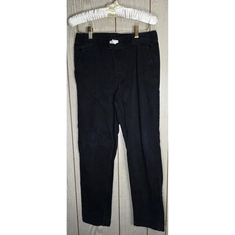 Old Navy Shirt Wonder Nation Pants Boys XL 14-16 Outfit Set Black Gray Stripe